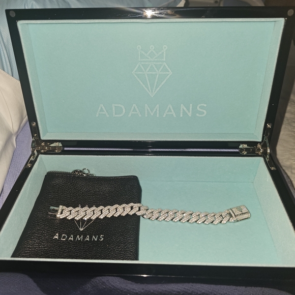 12 Carat Diamond Monaco Cuban Link Bracelet